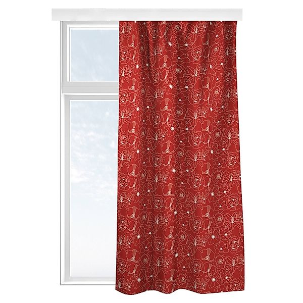 Bilderdepot24 Vorhang Gardine Blumen Natur Muster günstig online kaufen