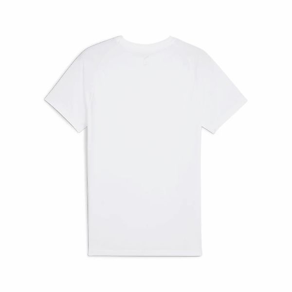 PUMA T-Shirt "EVOSTRIPE TEE" slim fit Passform, mit Raglanärmeln, Rundhalsa günstig online kaufen