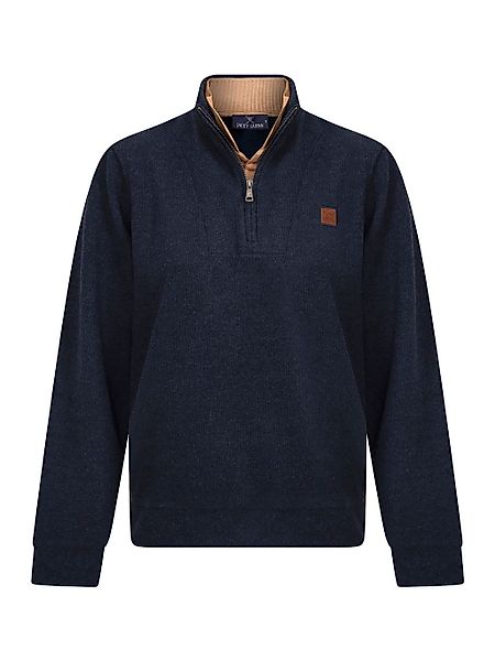 Jacey Quinn Sweatshirt Polo Collar Half günstig online kaufen