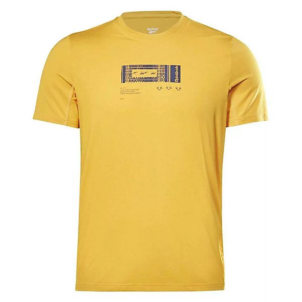 Reebok Activchill+dreamblend Kurzärmeliges T-shirt L Semi Solar Gold günstig online kaufen