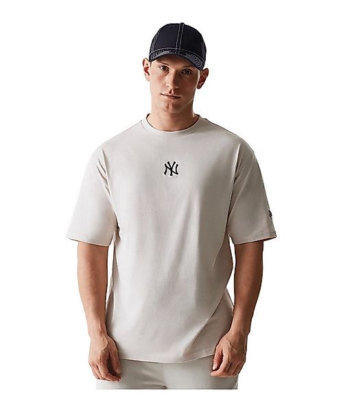 New Era T-Shirt New Era NOS MLB New York Yankees T-Shirt Beige Baumwolle günstig online kaufen