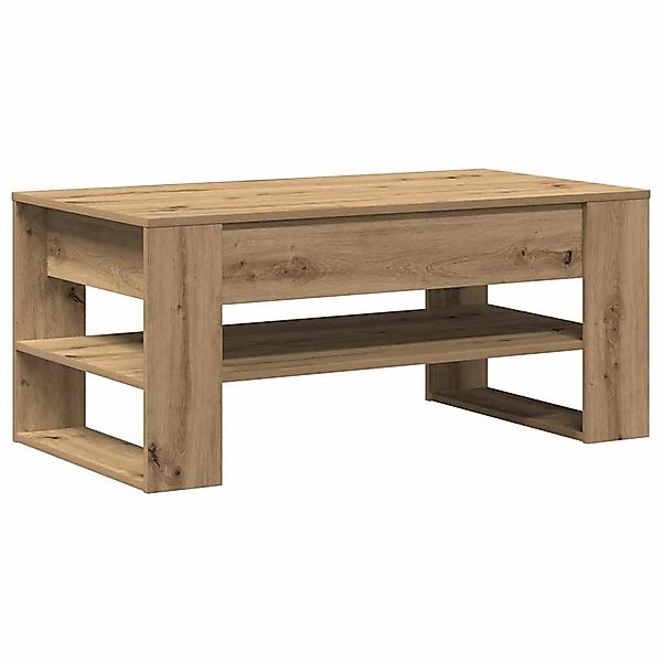 vidaXL Couchtisch Eiche handwerklich 102 x 55 x 45 cm Holzwerkstoff 862728 günstig online kaufen
