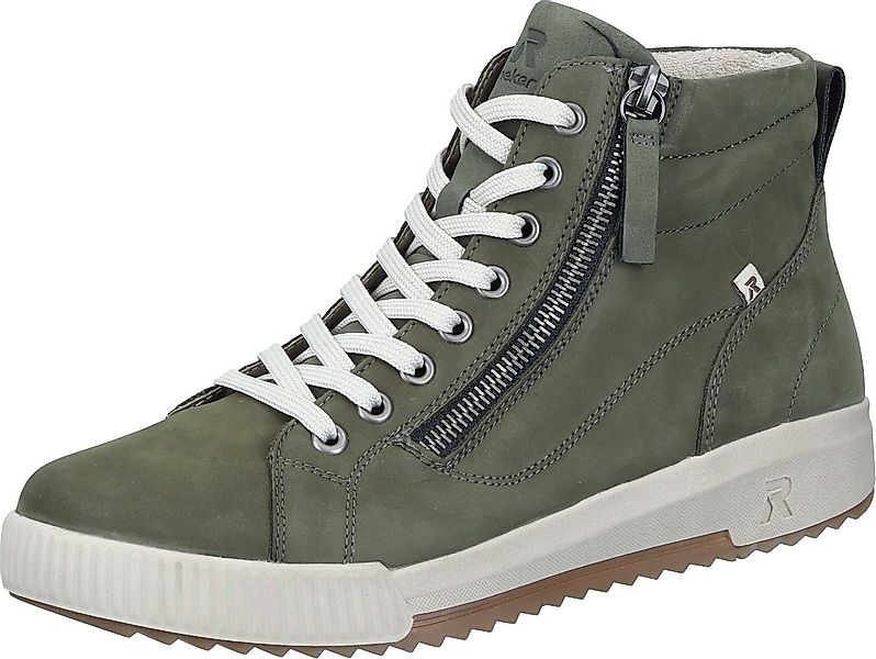 Rieker Stiefeletten Schnürstiefelette aus Textil günstig online kaufen