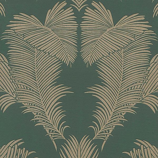 Vliestapete Trendwall 2 Palmen Dschungel Rosa Weiß Glänzend FSC® günstig online kaufen