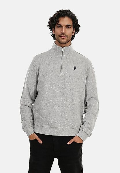 U.S. Polo Assn. Stehkragenpullover Pullover USKiaan – Herren Sweatshirt mit günstig online kaufen