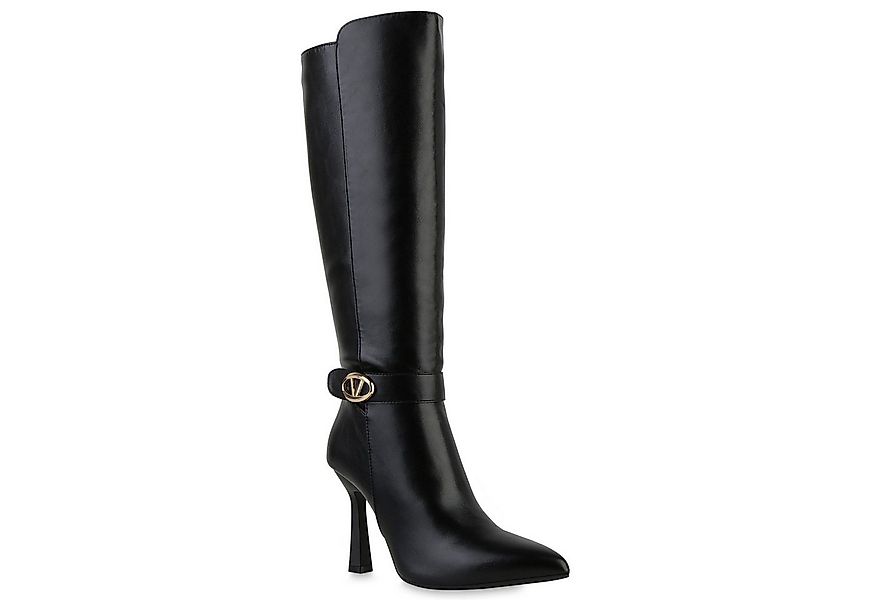 VAN HILL 841858 Stiefel Damen Leicht Gefütterte Klassische Stiefel Spitze S günstig online kaufen