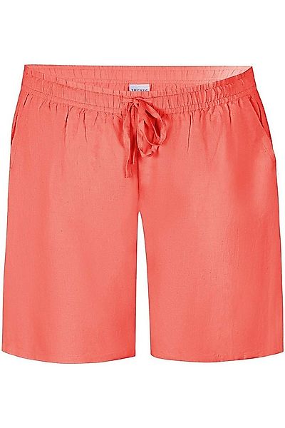 Zhenzi Shorts Leinenhose Hyla Shorts coral Elastikbund mit Tunnelzug günstig online kaufen