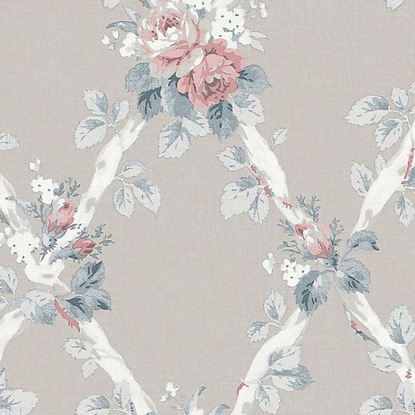 LAURA ASHLEY Vliestapete Elwyn, glatt, Motiv, günstig online kaufen