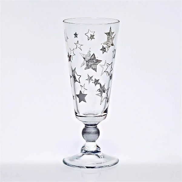 Sektglas Stars Okt Nadia (230ml) Silber günstig online kaufen