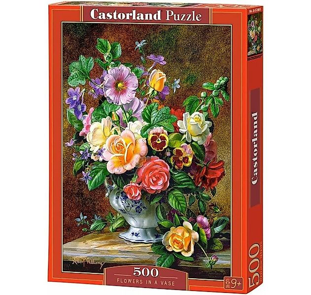 Castorland Puzzle Puzzle Blumen in einer Vase 500 Teile, Puzzleteile günstig online kaufen