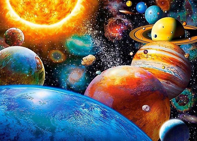 LA CUTE Malen nach Zahlen 5d Diamond Painting Universum Planeten Malen nach günstig online kaufen