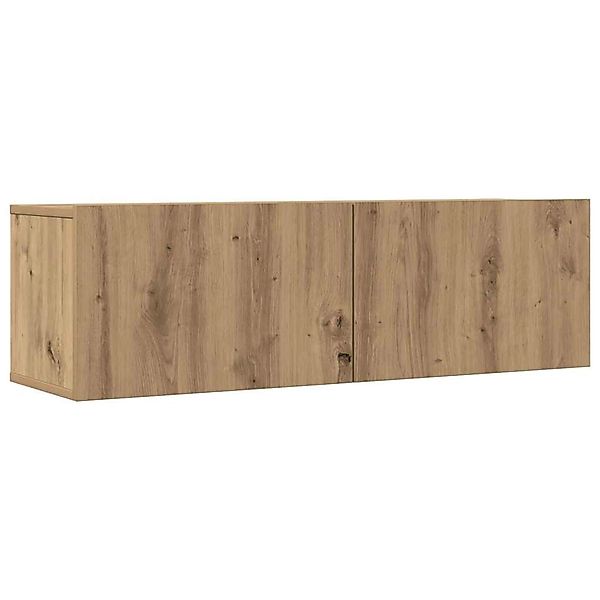 vidaXL TV-Wandschränke 2 Stk Artisan-Eiche 100x30x30 cm 857018 günstig online kaufen