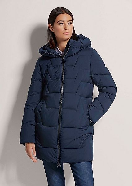 MADELEINE Steppjacke Sportlicher Steppmantel mit Kapuze Winterjacke, wattie günstig online kaufen
