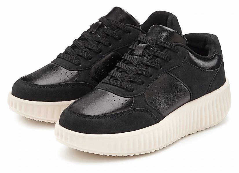 LASCANA Sneaker "Halbschuh," mit modischer Chunky-Sohle, mit Schnürung VEGA günstig online kaufen