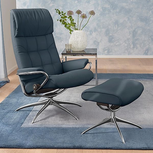 Stressless "London" Set, Relaxsessel mit Hocker, mit Hocker, High Back, mit günstig online kaufen