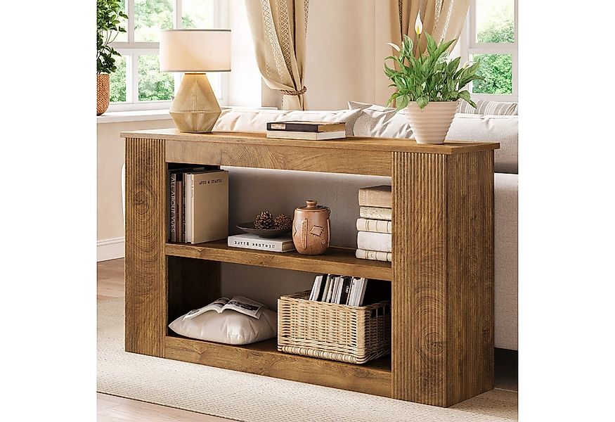 Tribesigns Konsolentisch 140cm Beistelltisch, Eingangstisch mit Stauraum,Ho günstig online kaufen