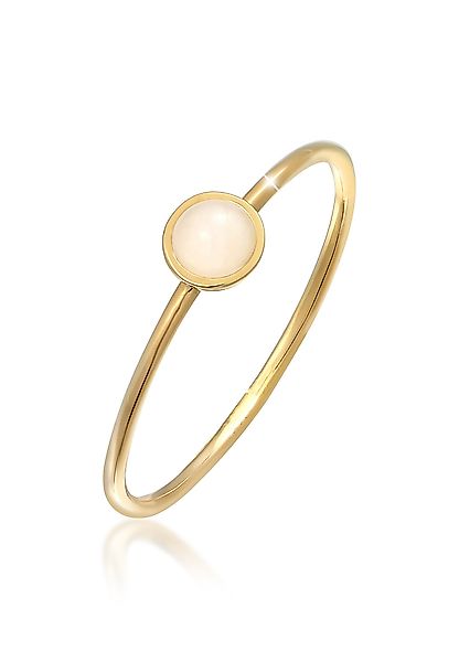Elli Premium Fingerring Solitär Rosa Quarz günstig online kaufen