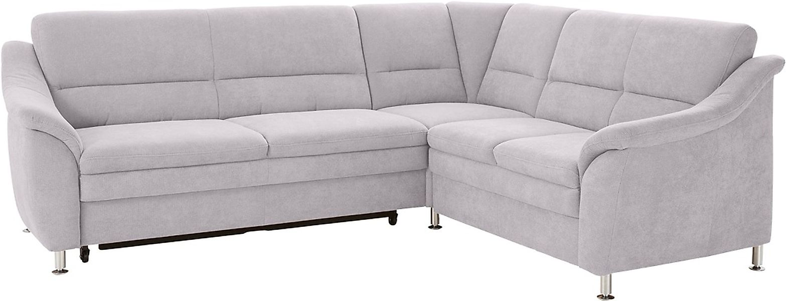 sit&more Ecksofa »Cardoso L-Form« mit Federkern, wahlweise mit Bettfunktion günstig online kaufen