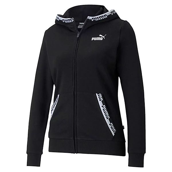 Puma Amplified Sweatshirt Mit Reißverschluss S Puma Black günstig online kaufen