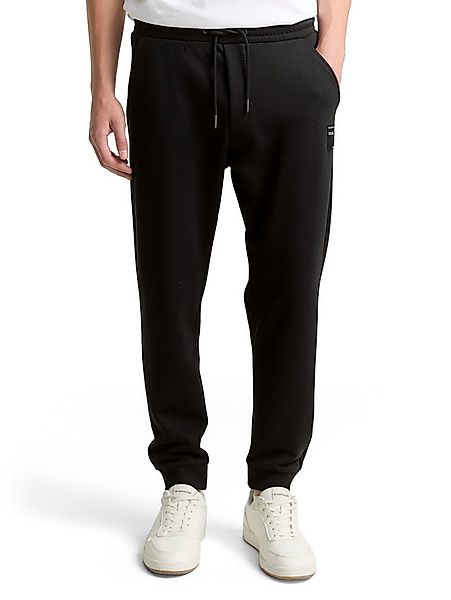 TOM TAILOR Denim Jogginghose mit Logo Stickerei günstig online kaufen