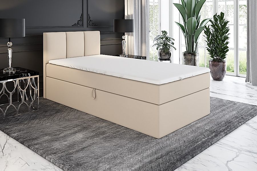 A&J MöbelLand GmbH Boxspringbett Einzelbett NASI günstig online kaufen