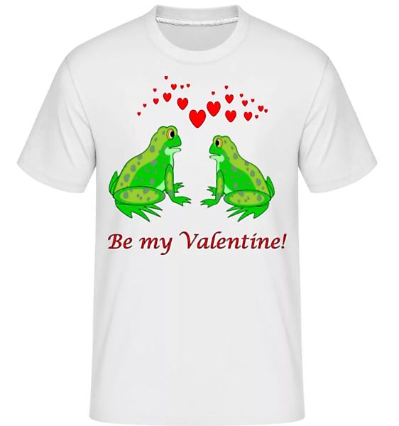 Frogs Be My Valentine · Shirtinator Männer T-Shirt günstig online kaufen