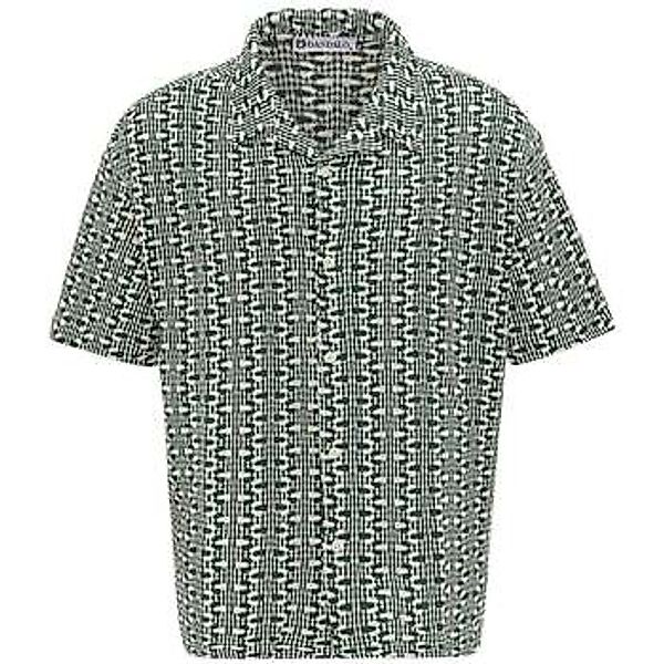 Dandalo  Hemdbluse Gerard Oversize Lapel Collar Short Sleeve Shirt günstig online kaufen
