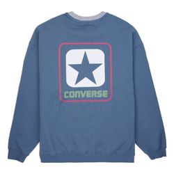 Converse Sweater "CONVERSE BOX STAR RINGER CREW - LAKESIDE BLUE" 1 Stk. tlg günstig online kaufen
