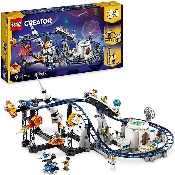 LEGO® Weltraum-Achterbahn (31142), LEGO® Creator 3in1 Konstruktionsspielste günstig online kaufen