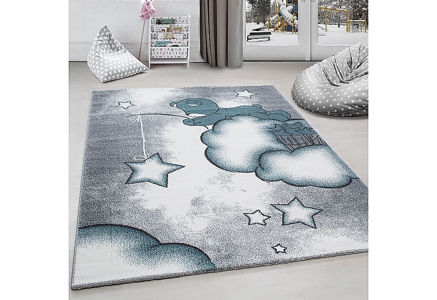Carpettex Kinderteppich Bär Design, Läufer, Höhe: 11 mm, Kinderteppich Bär- günstig online kaufen
