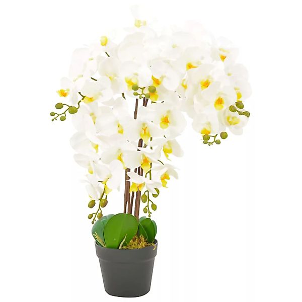 Künstliche Orchidee Mit Topf Weiß 60 Cm günstig online kaufen
