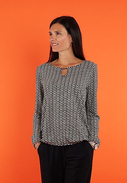 Seidel Moden Langarmshirt mit grafischem Muster, günstig online kaufen