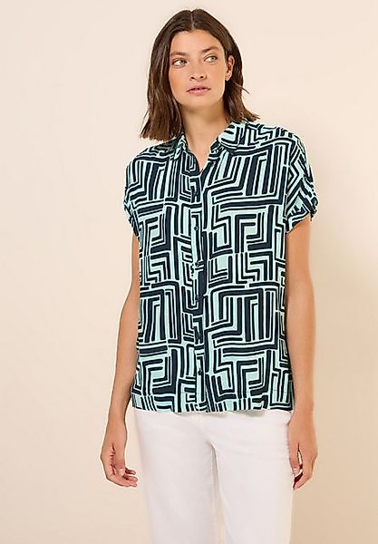 Cecil Hemdbluse mit Seitlichen Einschlitzen am Saum günstig online kaufen