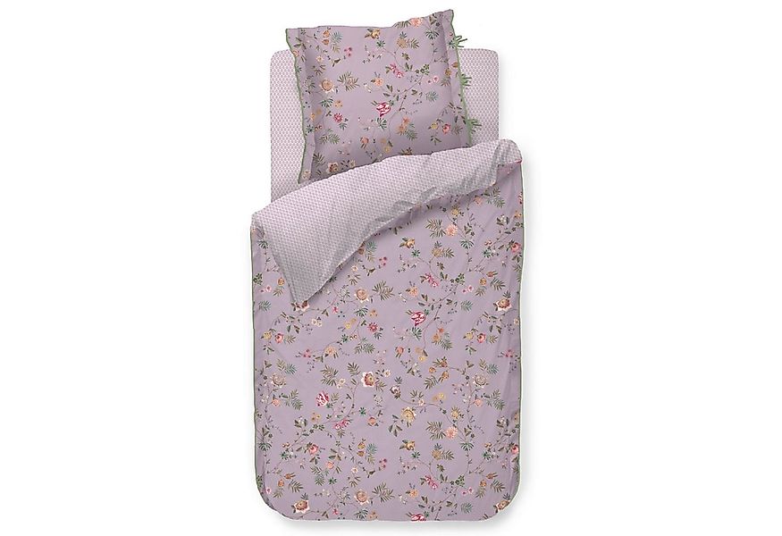 PiP Studio Bettwäsche Bettwäsche La Dolce Vita Lila, Perkal, 2 teilig, Blüt günstig online kaufen