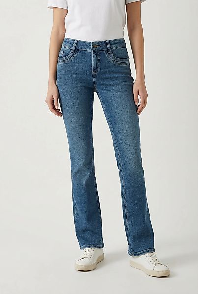 MAC Bootcut-Jeans "DETROIT flared" Aufwendig gearbeitete Details an den Vor günstig online kaufen