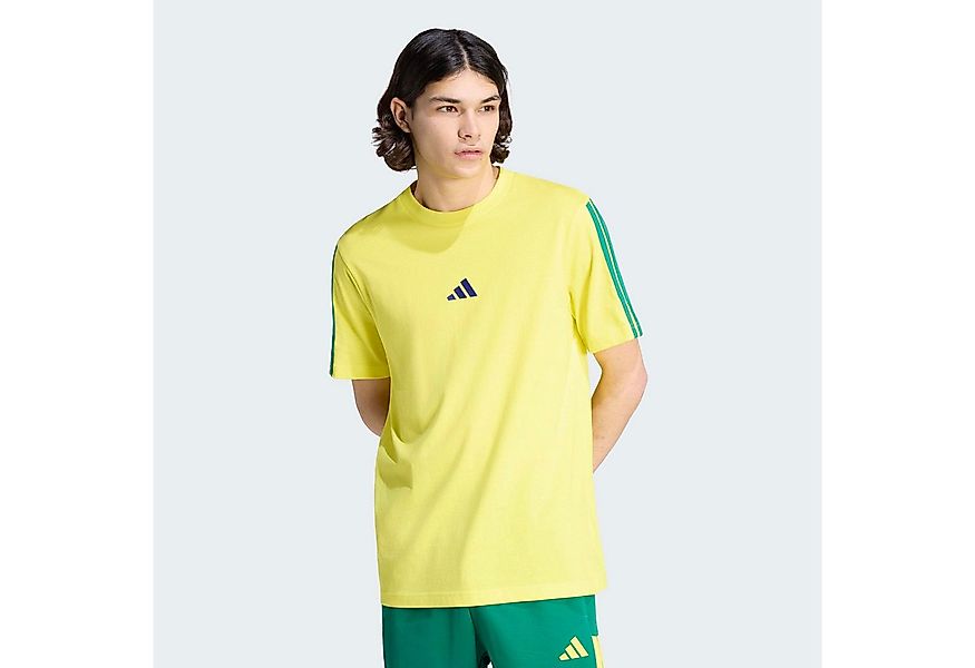 adidas Sportswear T-Shirt ESSENTIALS DREI STREIFEN, SINGLE JERSEY günstig online kaufen