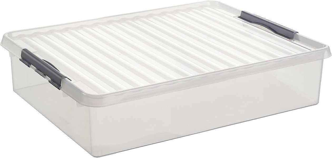 Sunware Aufbewahrungsbox Sunware Bettbox Q-Line 60L transparent 80 x 50 x günstig online kaufen
