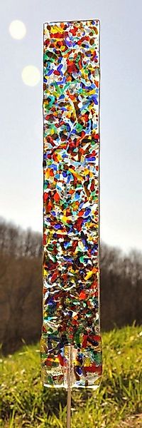 Glas-Stadl Die Glas Fusing Manufaktur Gartenstecker Garten Deko-Objekte Son günstig online kaufen