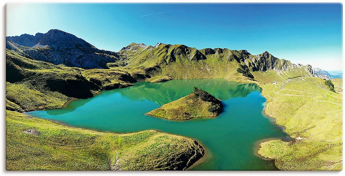 Artland "Schrecksee Bayerischen Hochalpen" Berge & Alpenbilder 1 Stk. tlg. günstig online kaufen
