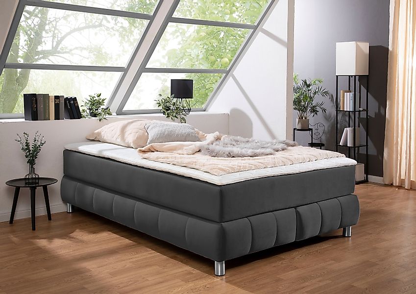 andas Boxspringbett Salo, Ohne Kopfteil, inkl. günstig online kaufen