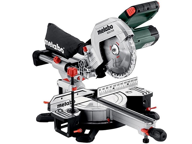 metabo Zug-, Kapp- und Gehrungssäge KGS 216 M, mit Zugfunktion günstig online kaufen