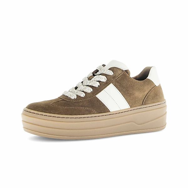 Gabor Sneaker "Sneaker low Materialmix Leder" günstig online kaufen
