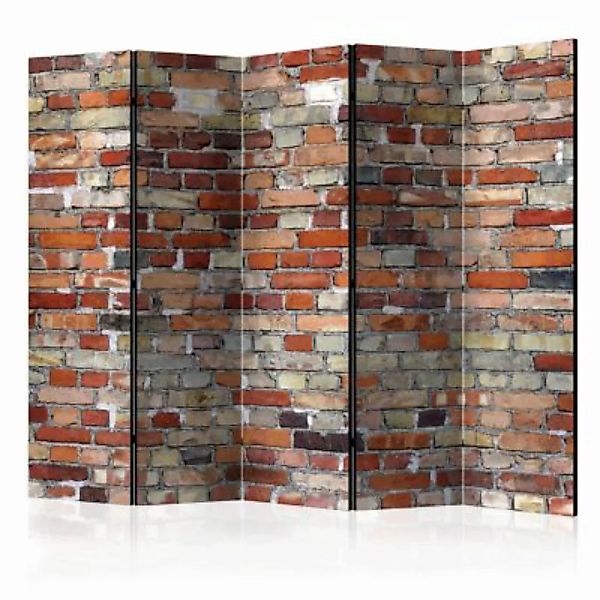artgeist Paravent Urban Brick II [Room Dividers] mehrfarbig Gr. 225 x 172 günstig online kaufen