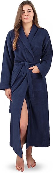 normani Bademantel Bademantel aus 100 % Baumwolle Lola, Baumwolle, 2 Seiten günstig online kaufen