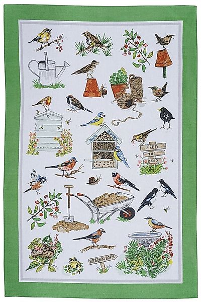 Ulster Weavers Geschirrtuch Garden Birds, (Set, 1-tlg., Set), perfekte Ergä günstig online kaufen