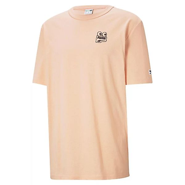 Puma Select Downtown Graphic Kurzärmeliges T-shirt XL Apricot Blush günstig online kaufen