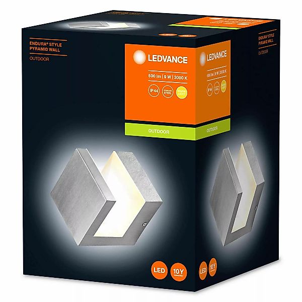 Ledvance Endura Style Pyramid LED-Wandleuchte günstig online kaufen