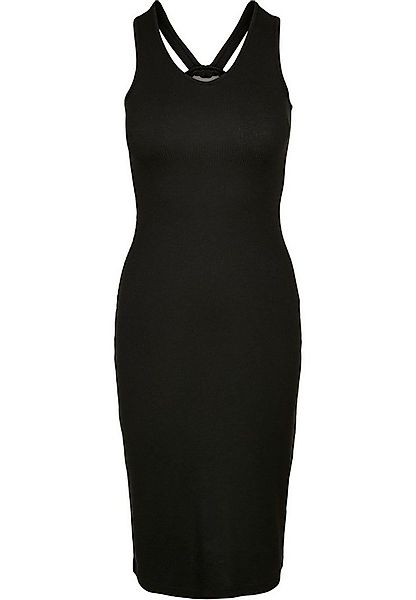 URBAN CLASSICS Shirtkleid Urban Classics Damen Ladies Midi Sleeveless Rib D günstig online kaufen