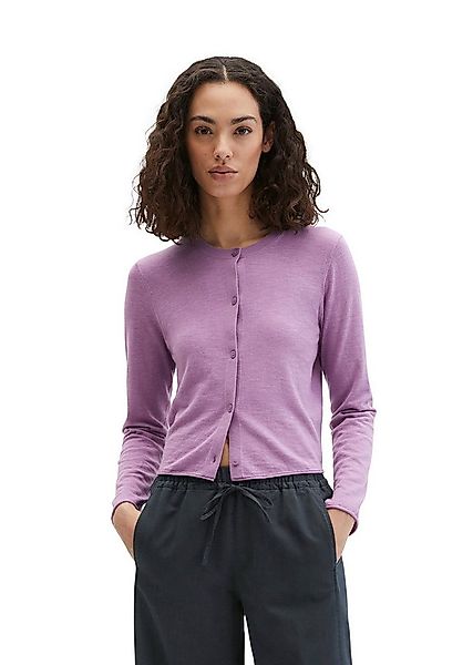 Marc O'Polo Cardigan regular aus Organic Cotton-Leinen-Mix günstig online kaufen
