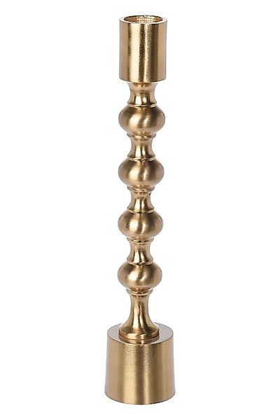 Kerzenständer MARRAS, H 23 cm, Goldgelb, günstig online kaufen